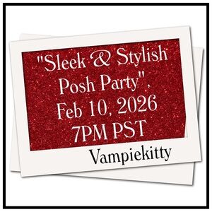 Hosting "Sleek & Stylish Posh Party", Feb 10th, 7PM 🥳 Tag Your PFFS, Lets Party!